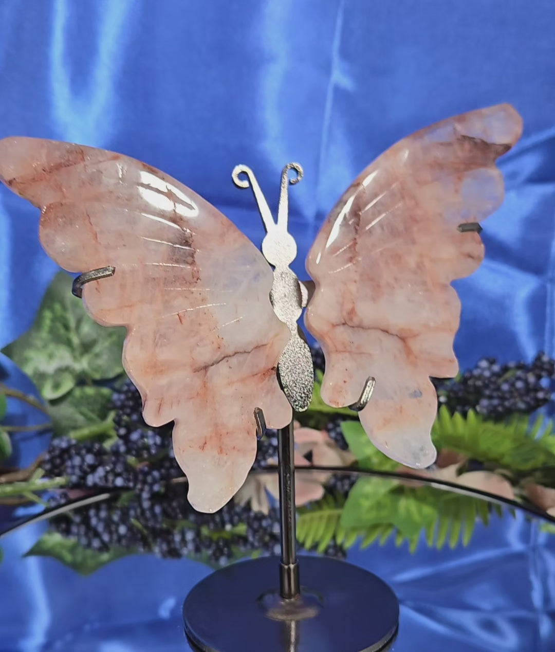 FIRE QUARTZ BUTTERFLY
