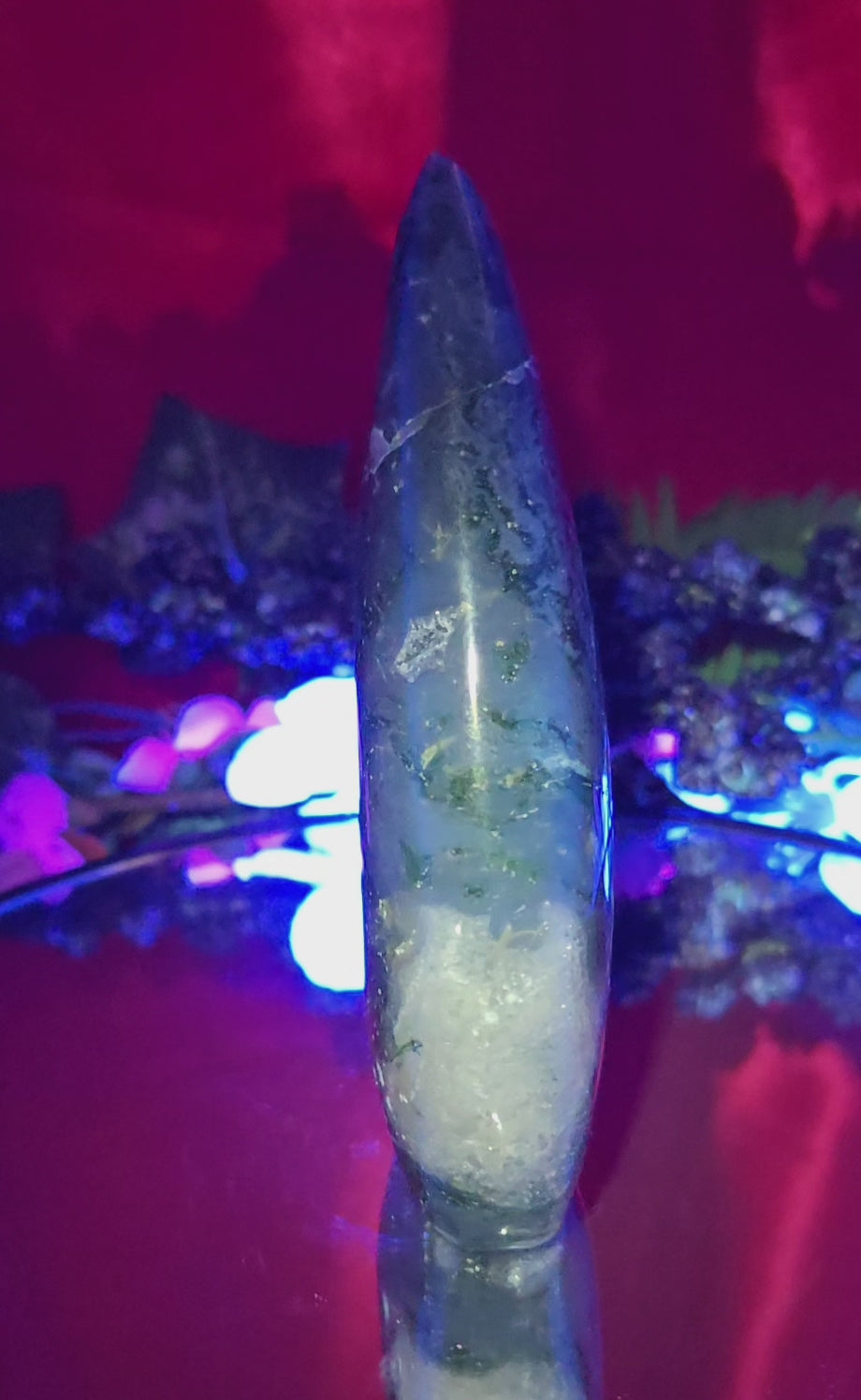 MOSS AGATE FREE FORM