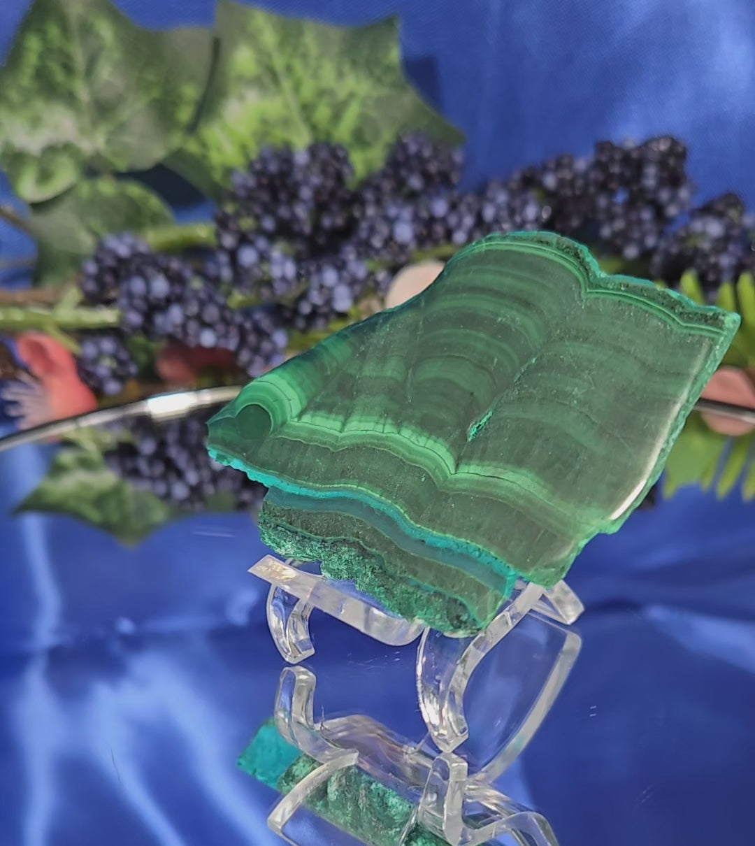 MALACHITE CHRYSOCOLLA SLAB