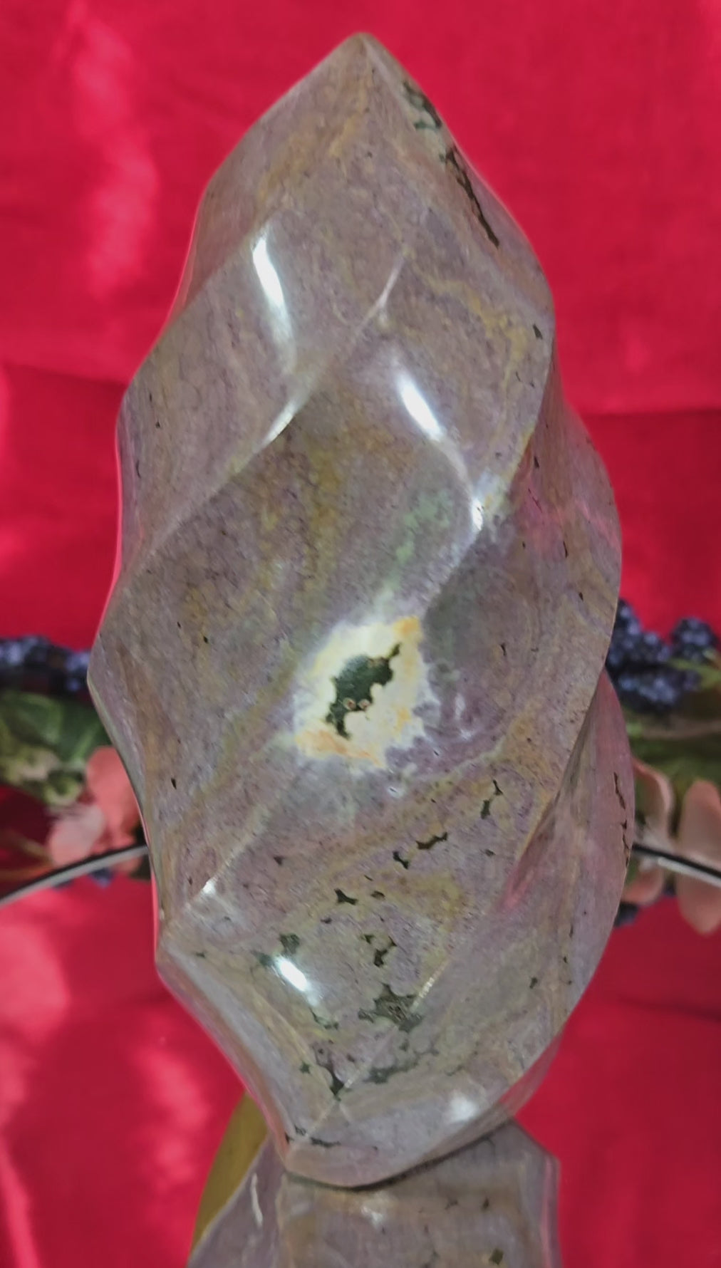 POLYCHROME JASPER FLAME