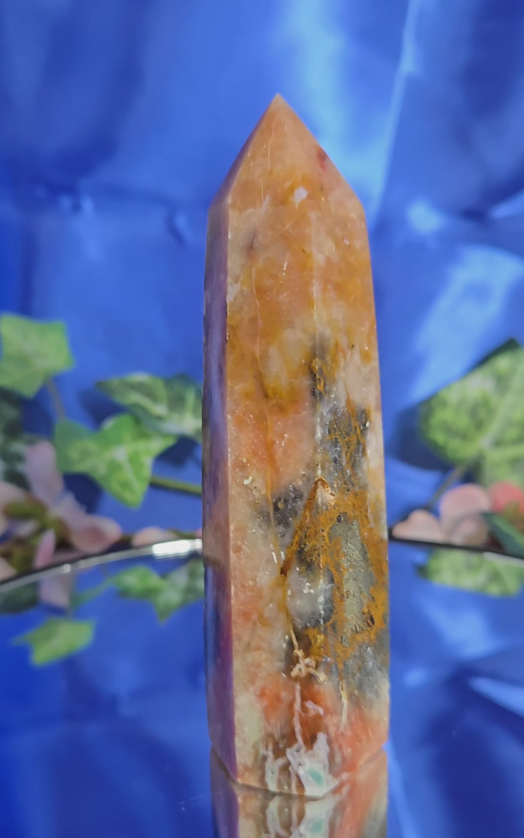 Golden Healer with Pyrite