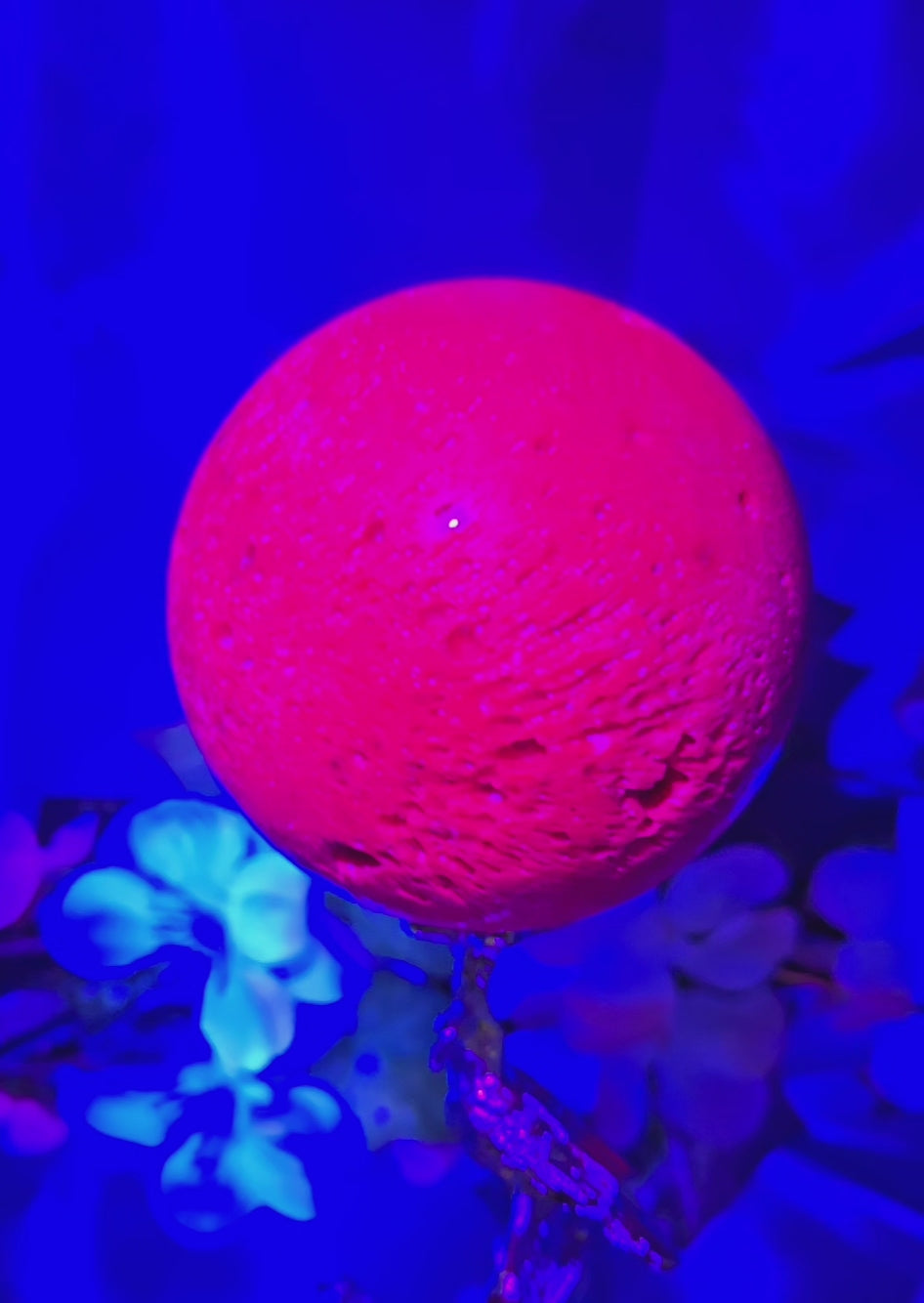 AFRICAN HONEYCOMB RUBY SPHERE