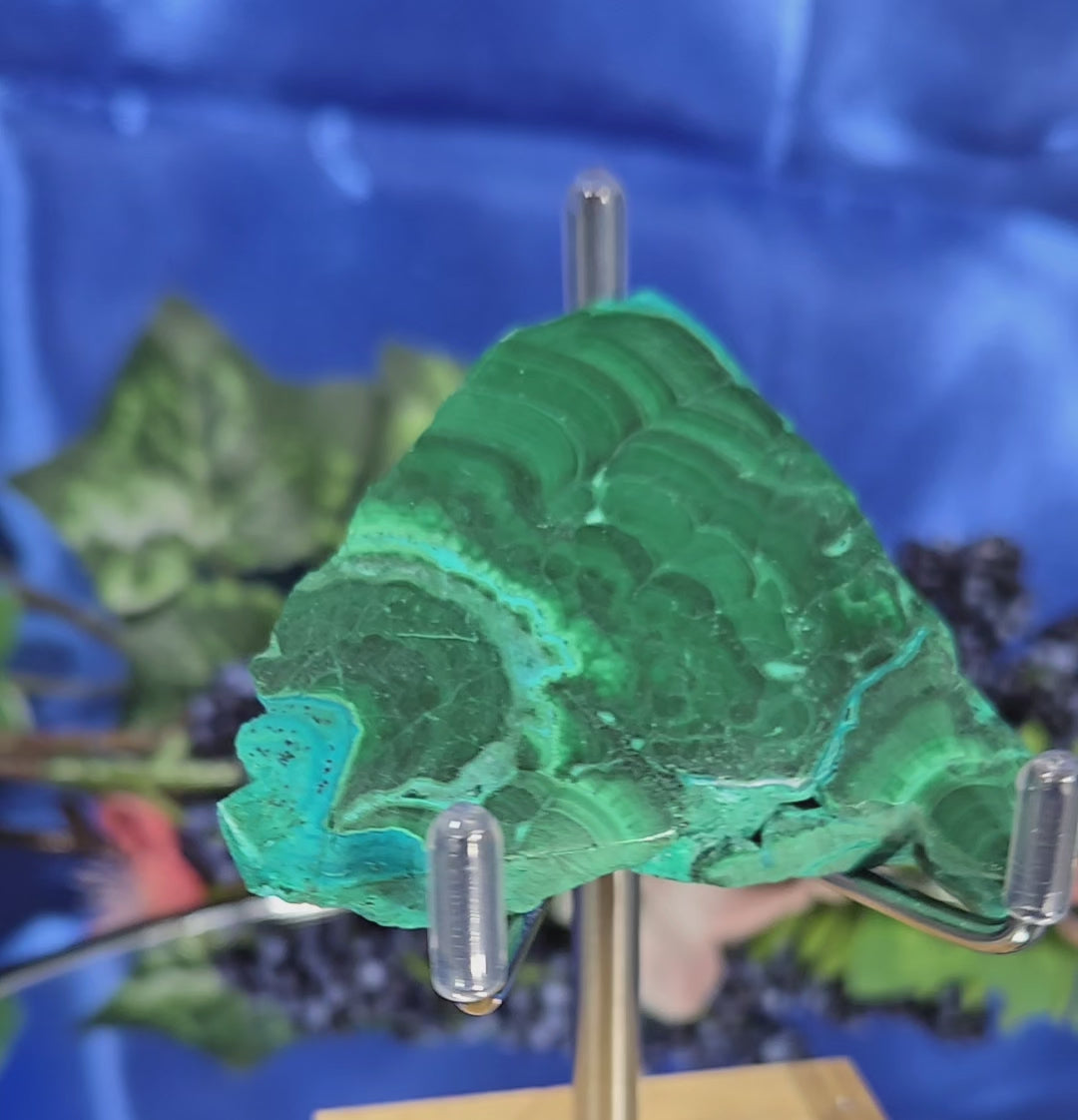 MALACHITE CHRYSOCOLLA SLAB