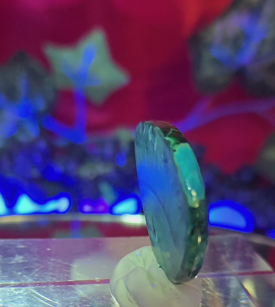 MALACHITE/CHRYSACOLA CABOCHON