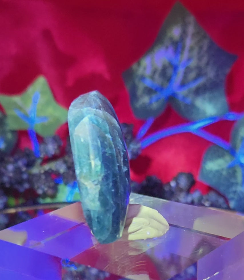 BLUE APATITE CABOCHON