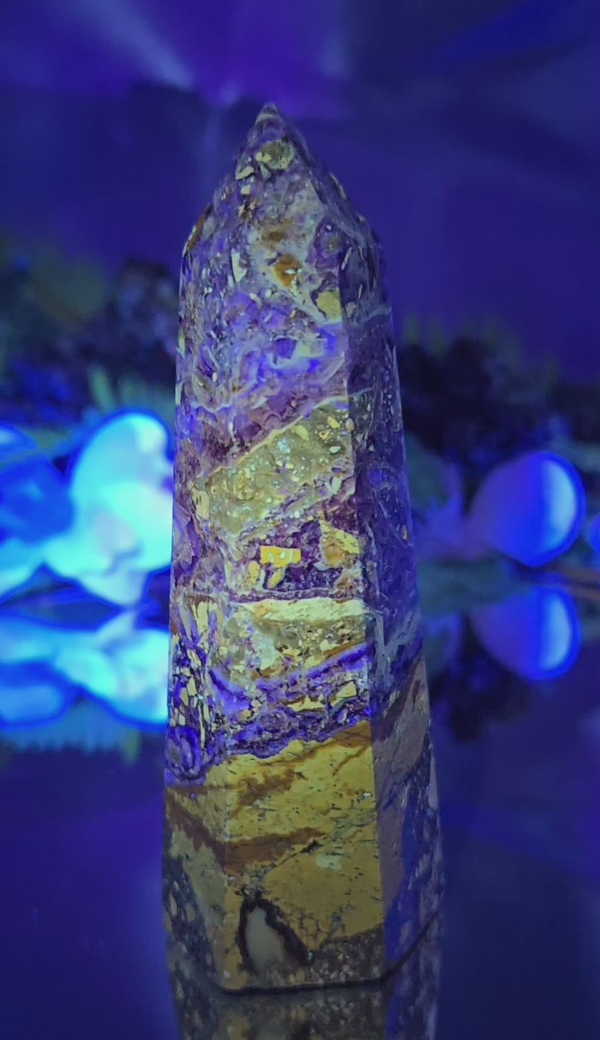 PURPLE BRECCIATED JASPER