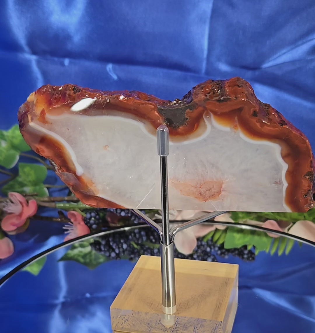 BANDED AGATE SLAB