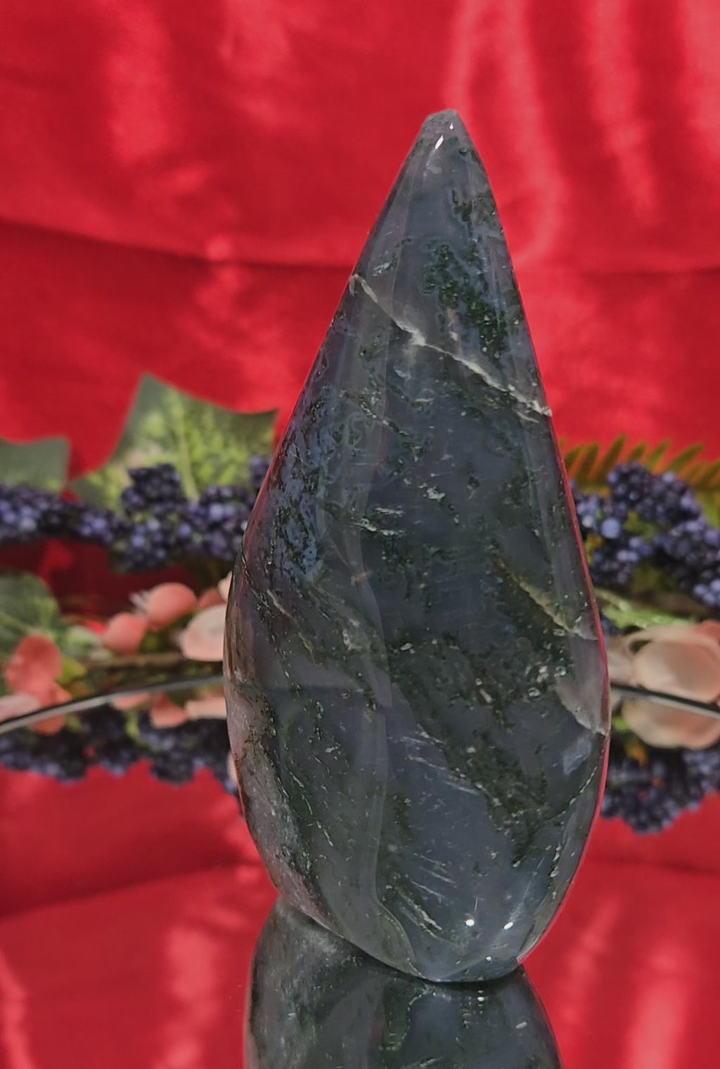MOSS AGATE FREE FORM