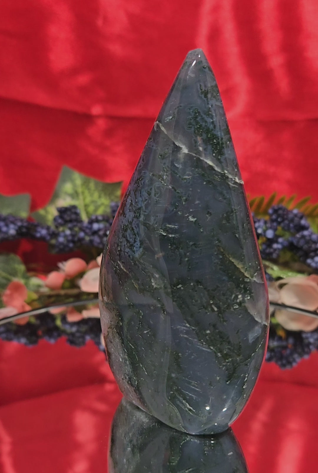 MOSS AGATE FREE FORM
