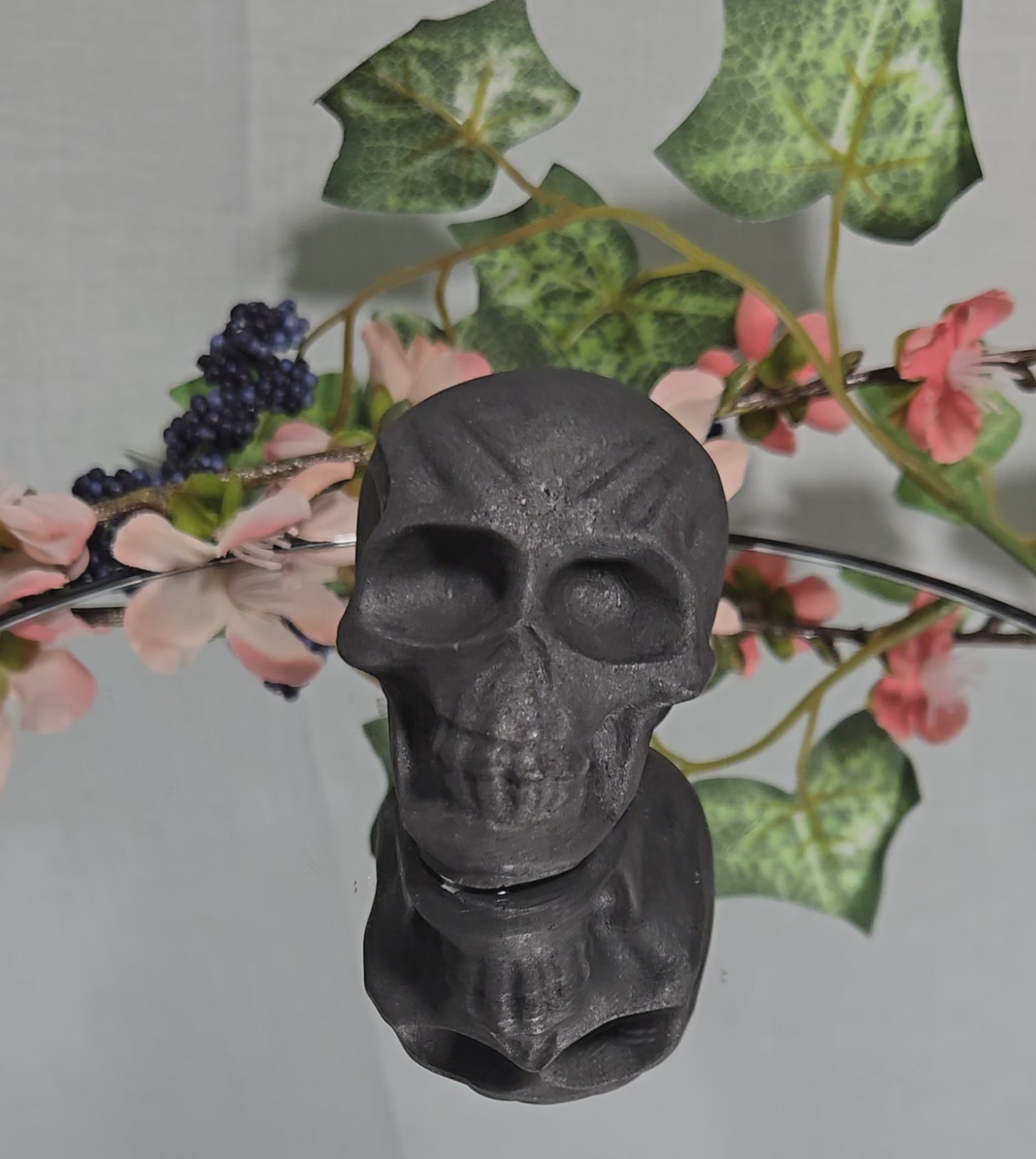 SHUNGITE SKULL