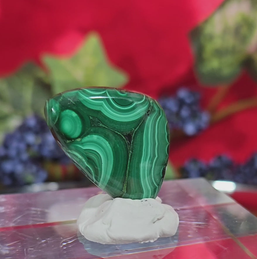 MALACHOITE CABOCHON