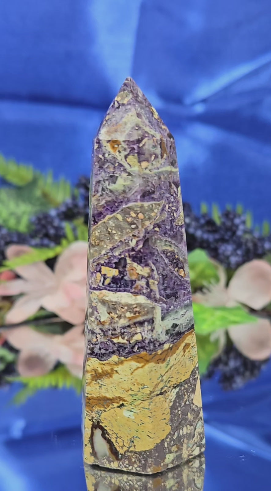 PURPLE BRECCIATED JASPER