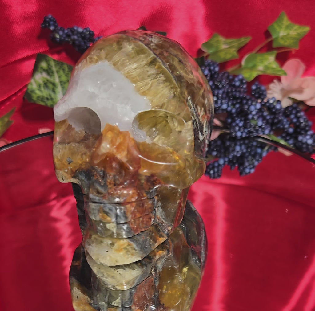 AGATE SKULL