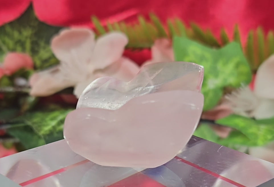 ROSE QUARTZ BUTTERFLY