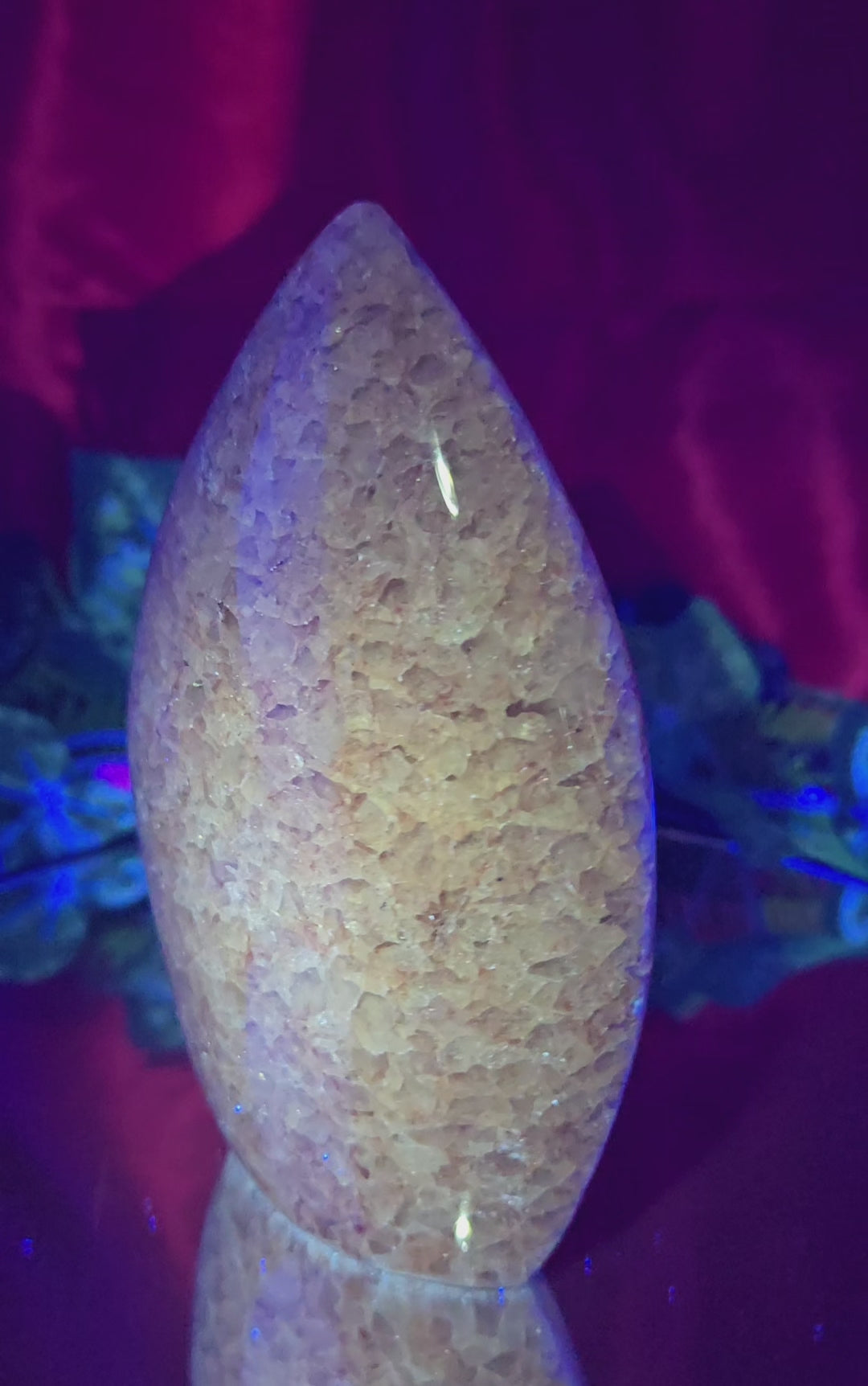 PEACH CALCITE FREE FORM