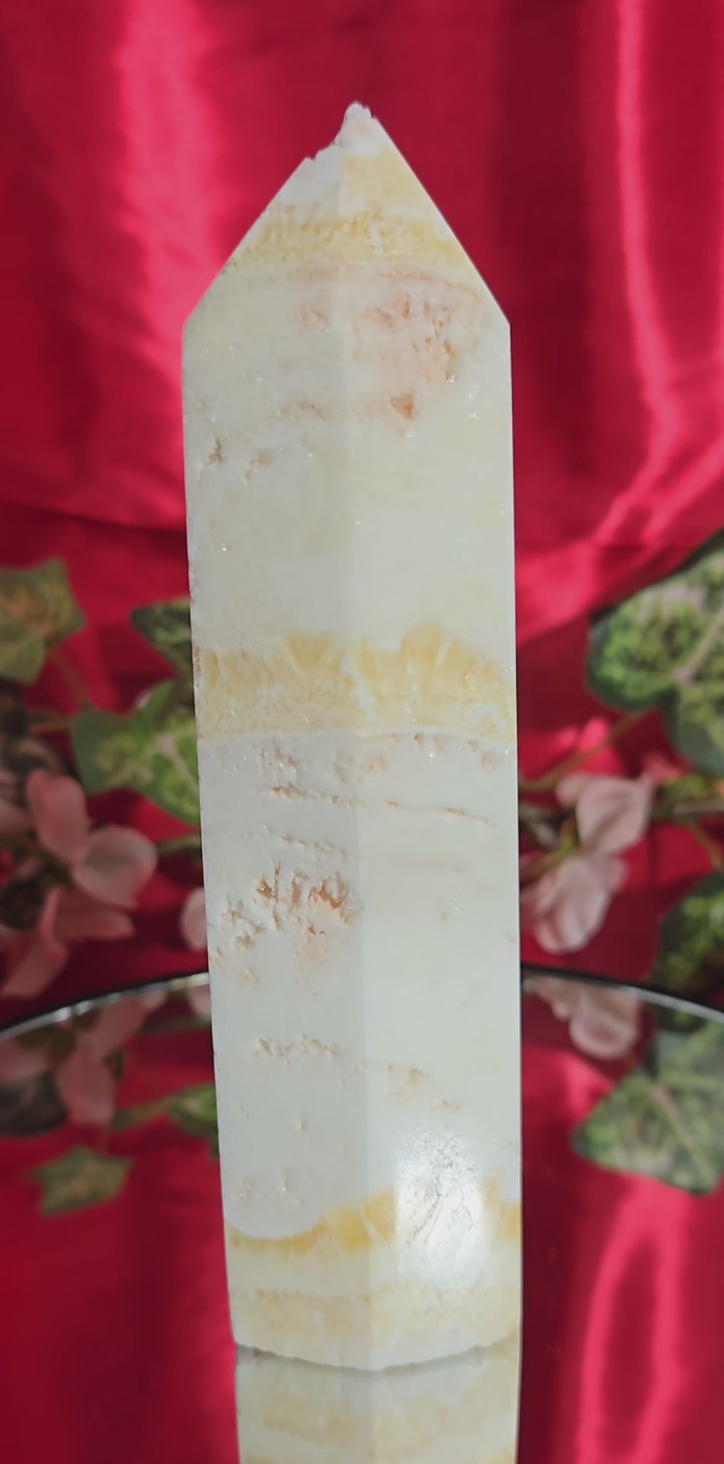 Orange Calcite Tower