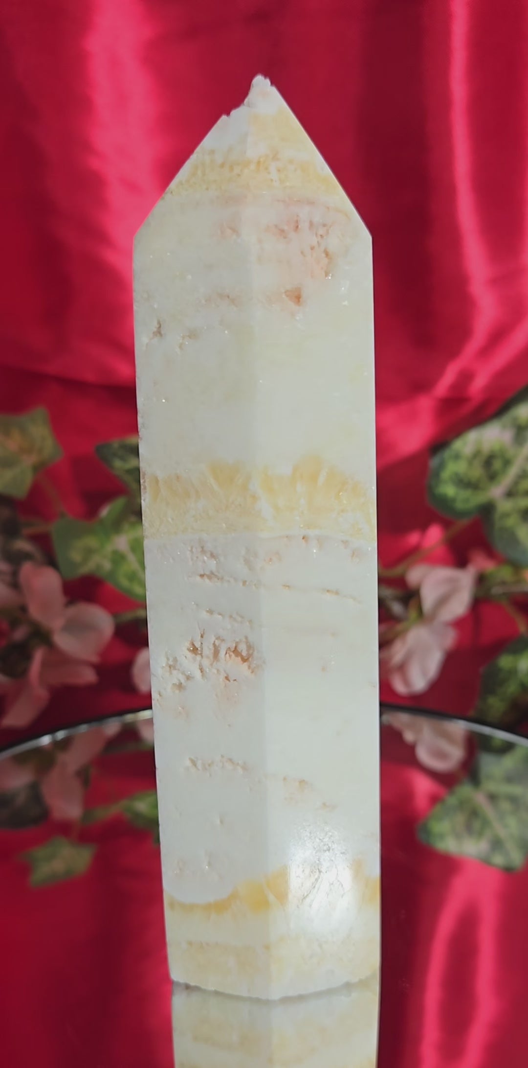 Orange Calcite Tower