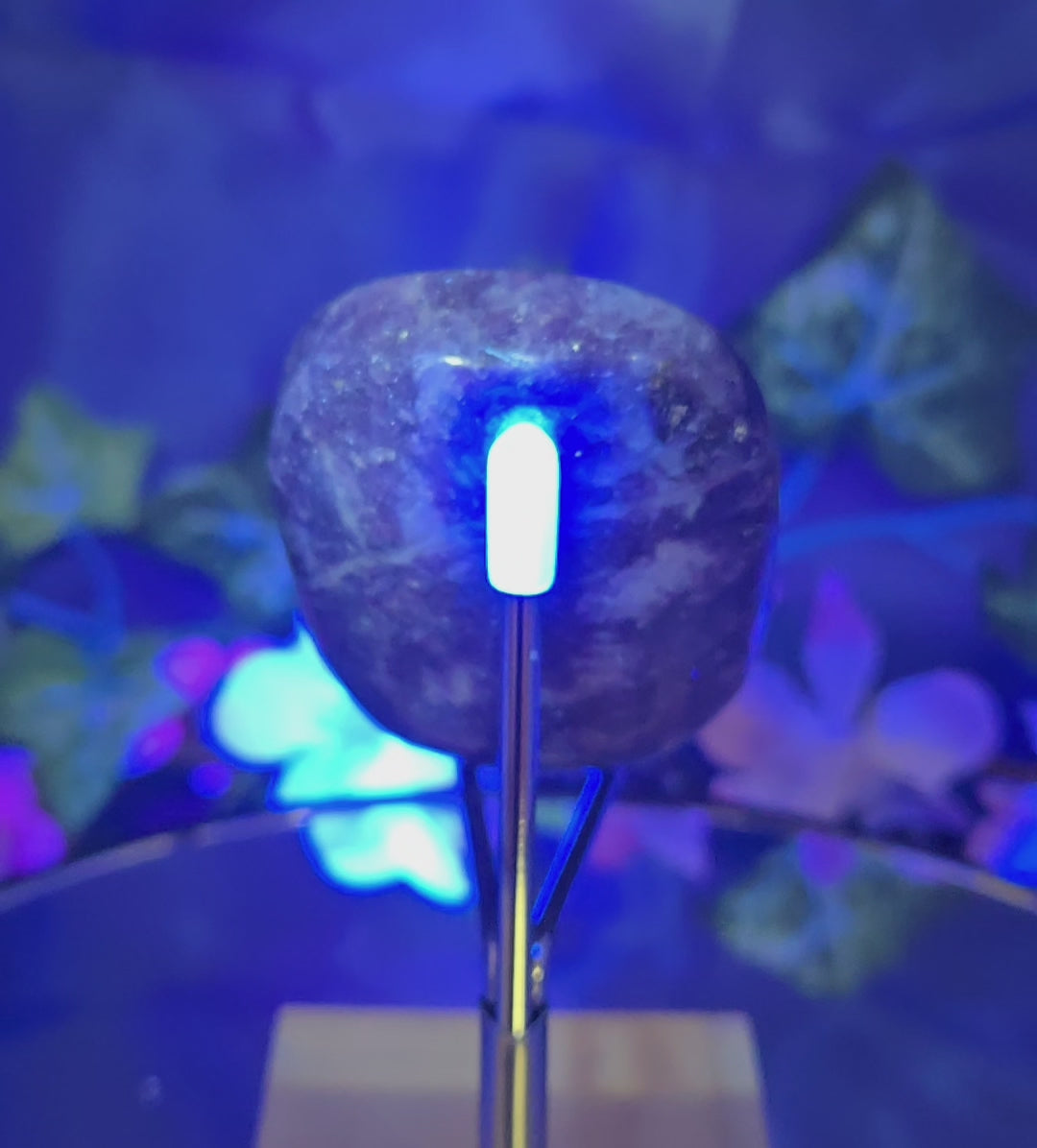 LEPIDOLITE PALM STONE