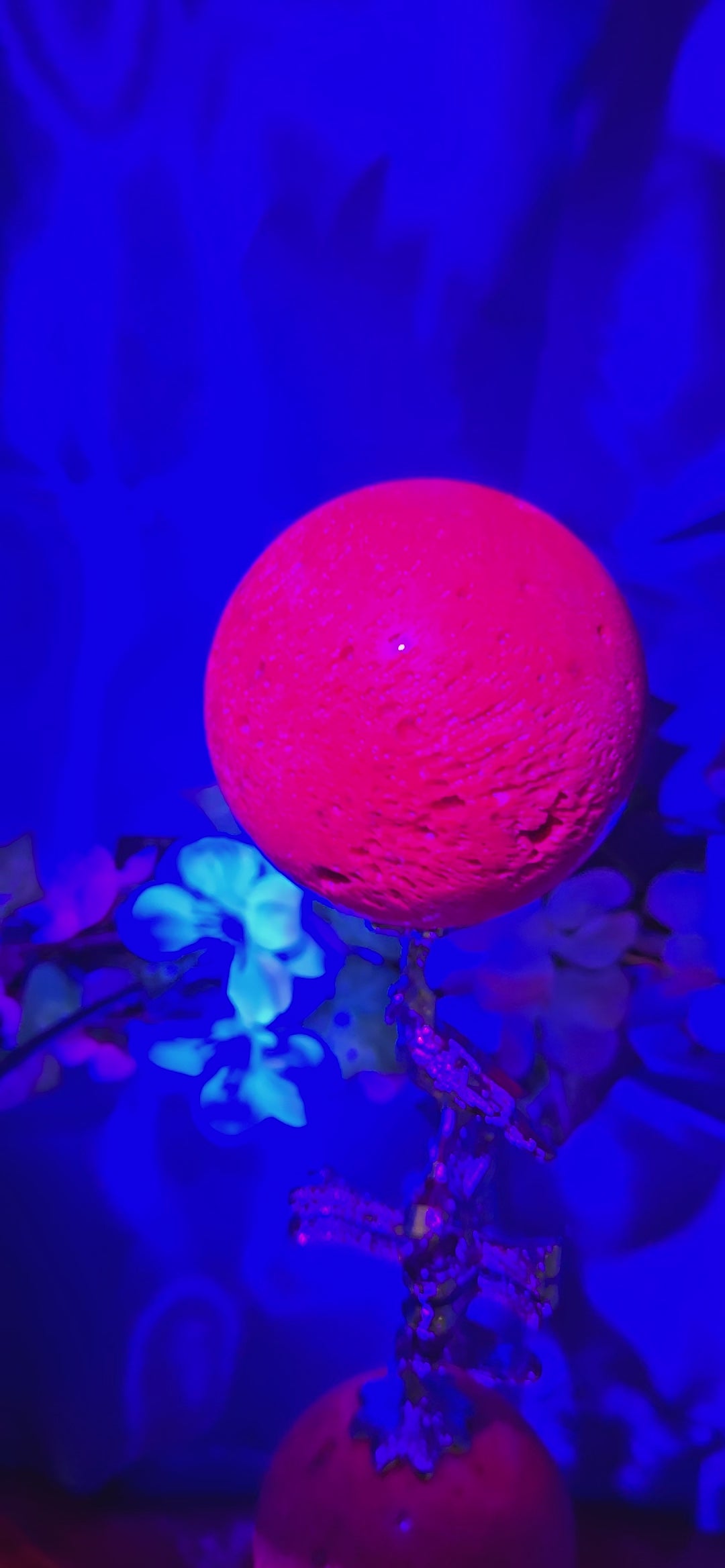 AFRICAN HONEYCOMB RUBY SPHERE